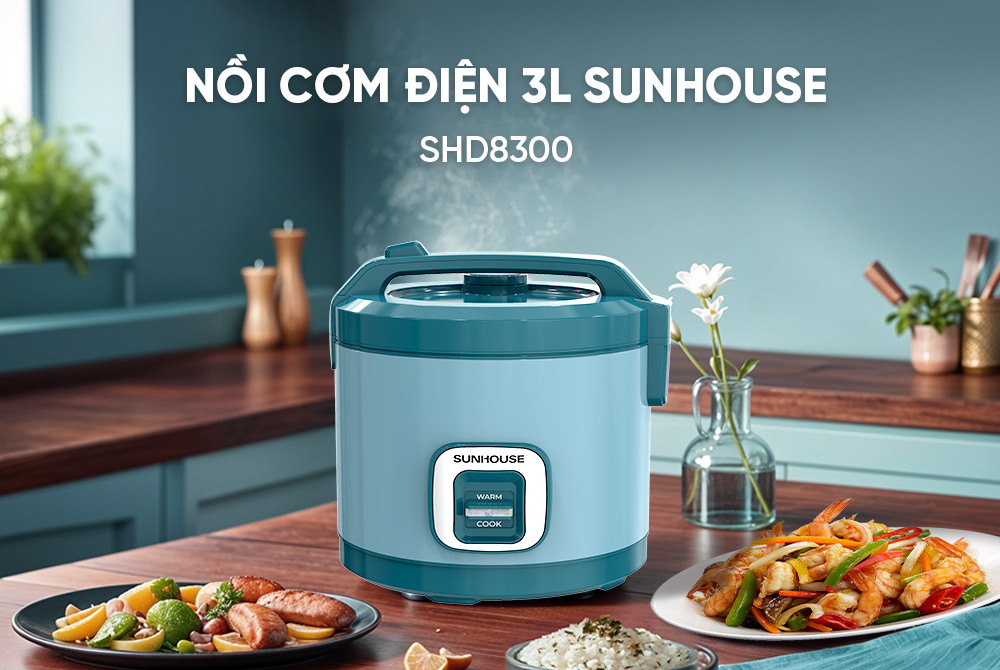Nồi cơm điện cơ Sunhouse SHD8300
