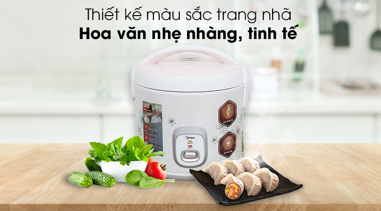 Nồi cơm điện Midea 1.8L MR-CM1825