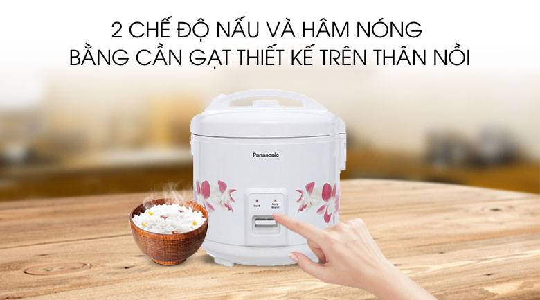 Nồi cơm điện Panasonic 1.8L SR-MEV18HRA/MVN187HRA