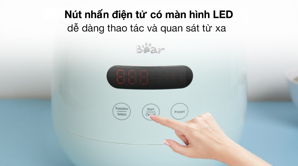 Nồi cơm điện tử 0,3L Bear DFB-B12F1