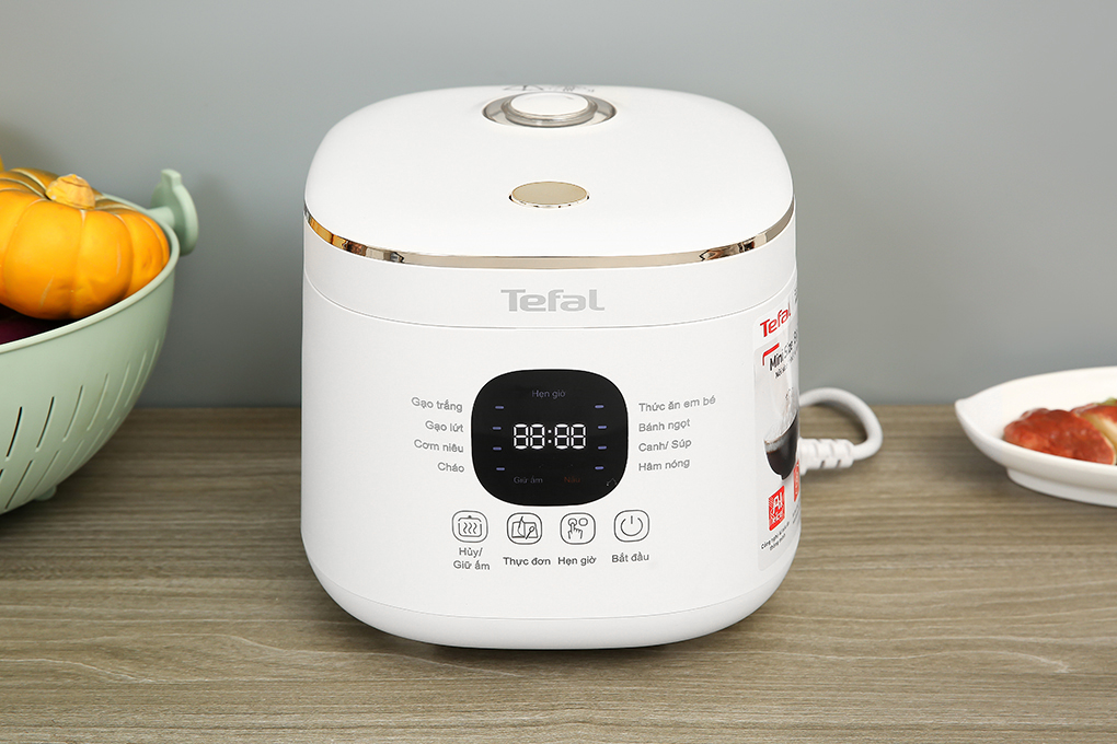 Nồi cơm điện tử 0,7L Tefal Rice Mate Mini RK515168