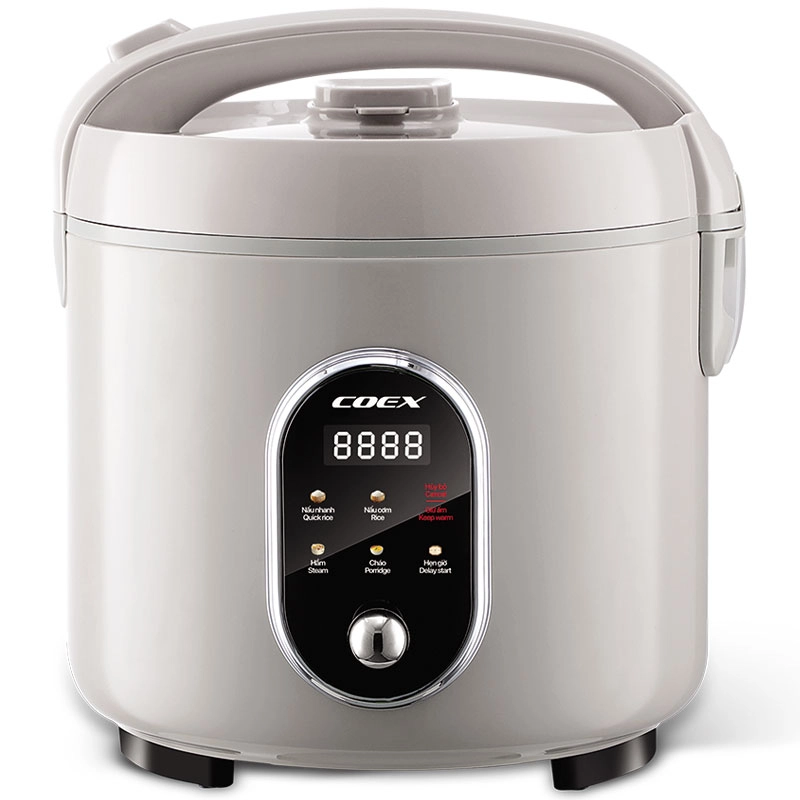 Nồi cơm điện cơ kết hợp điện tử 1.8 lít Coex CR-3479A