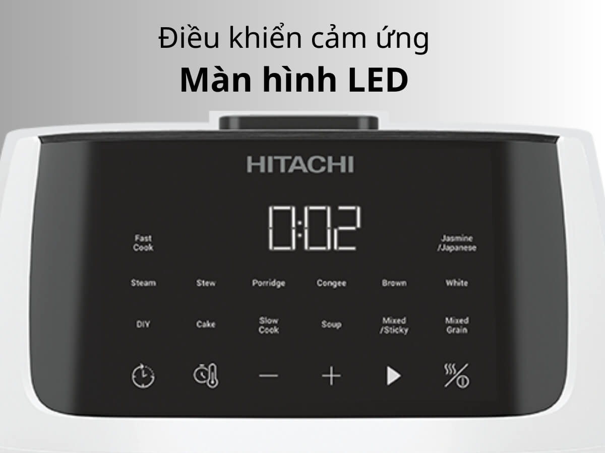 Nồi cơm điện tử 1,8L Hitachi RZ-R18XN(W)