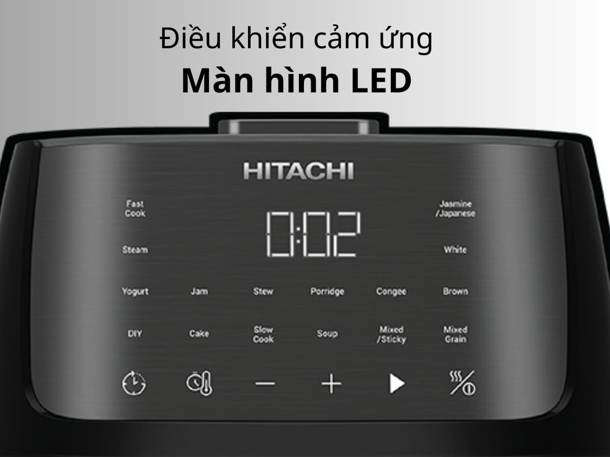 Nồi cơm điện tử 1,8L Hitachi RZ-S18VN(BK)