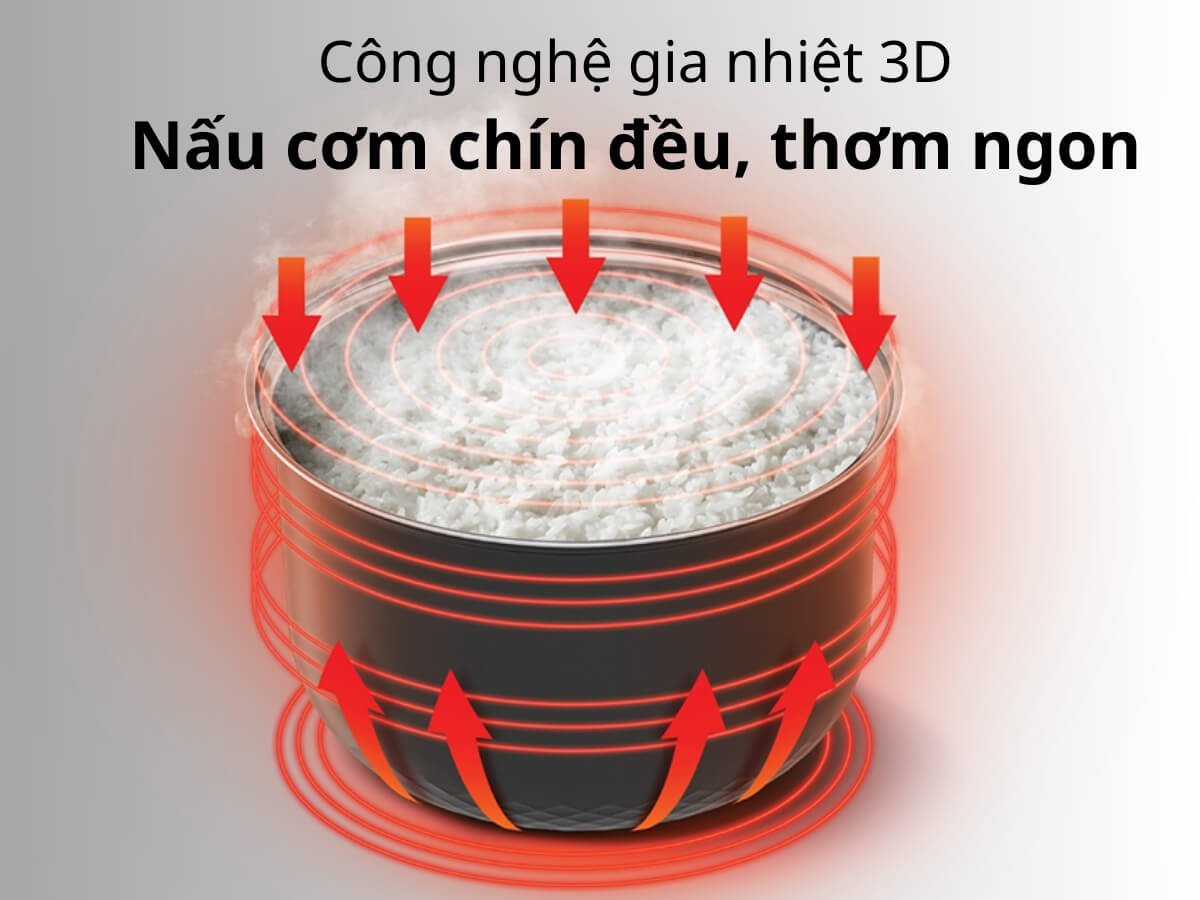 Nồi cơm điện tử 1,8L Hitachi RZ-S18VN(BK)