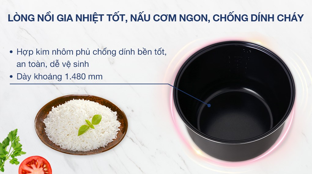 Nồi cơm điện tử 1,8L Kangaroo KG18DR9