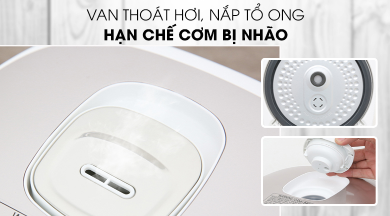 Nồi cơm điện tử 1,8L Panasonic SR-CP188NRA/M