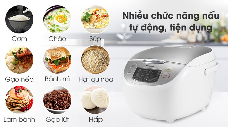 Nồi cơm điện tử 1,8L Panasonic SR-CX188SRA/M