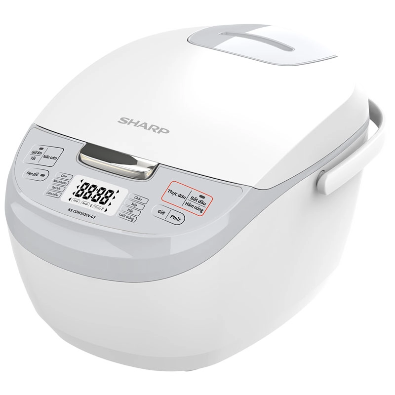 Nồi Cơm Điện Tử 1.8L Sharp KS-COM192EV-GY