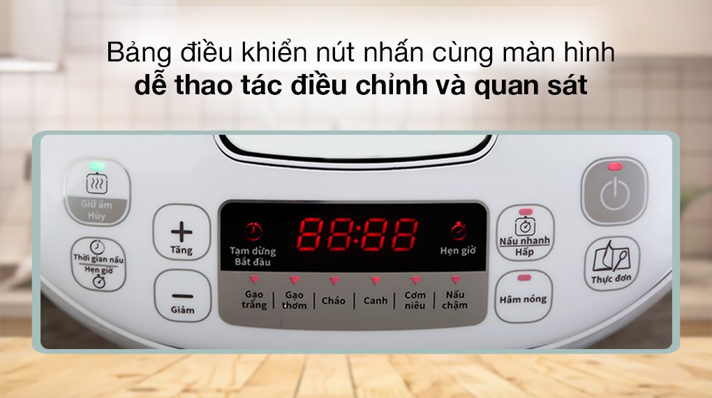 Nồi cơm điện tử 1.8L Tefal RK752168