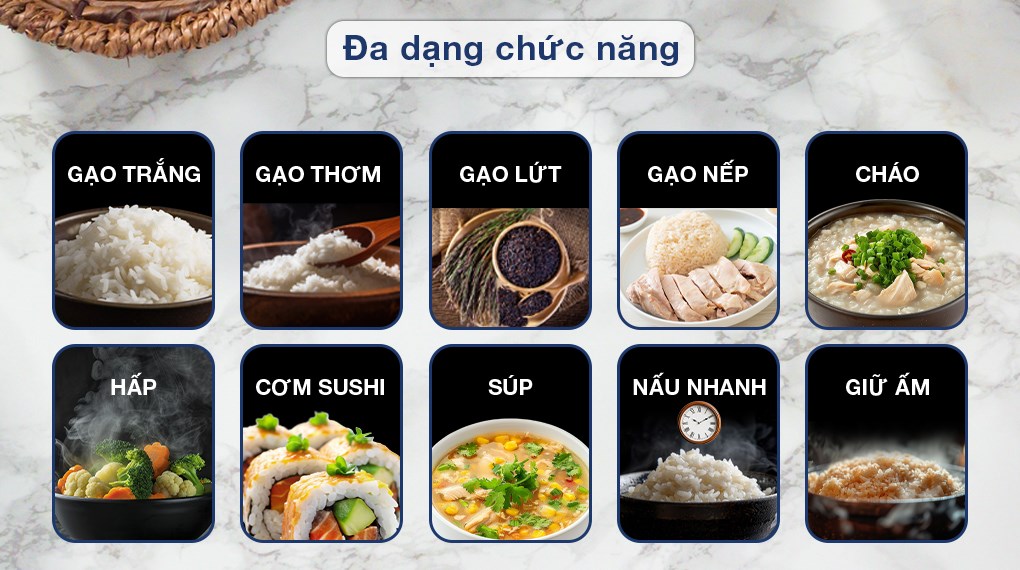 Nồi cơm điện tử 1,8L Toshiba RC-18DR4TVN(H)