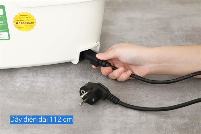 Nồi cơm điện tử 1,8L Toshiba RC-18DR5UVN(W)