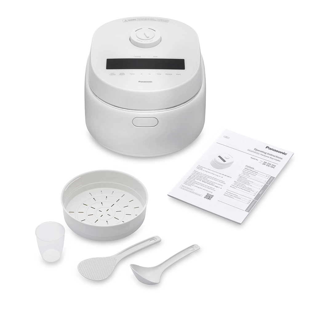 Nồi cơm điện tử 1L Panasonic SR-DK104WRA