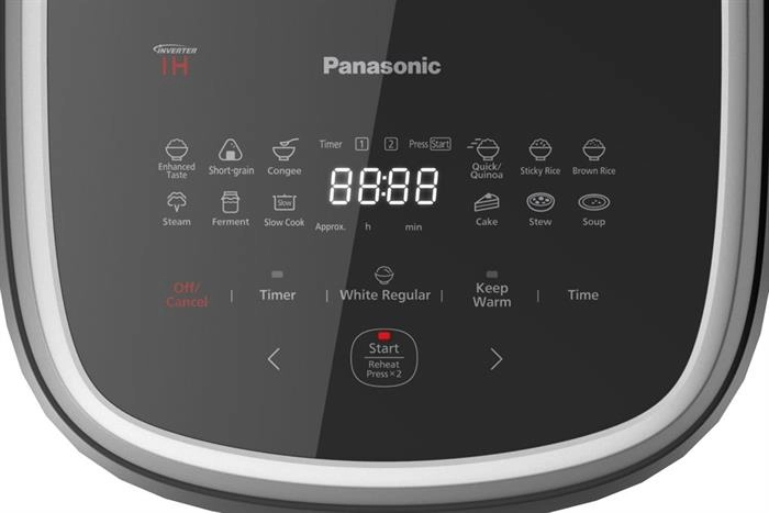 Nồi cơm điện tử cao tần 1,5L Panasonic SR-HN151KRA