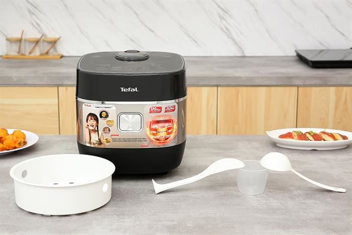 Nồi cơm điện tử cao tần 1,8L Tefal Rice Master Max RK819868