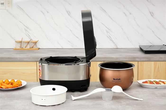 Nồi cơm điện tử cao tần 1,8L Tefal Rice Master Max RK819868