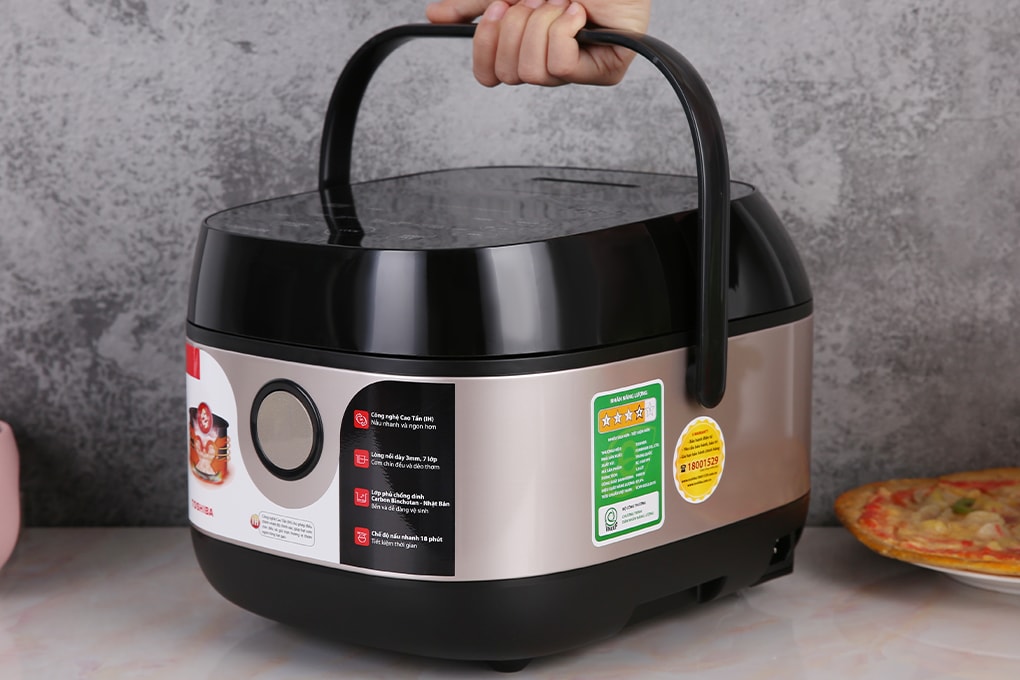 Nồi cơm điện tử cao tần 1.8L Toshiba RC-18IX1PV
