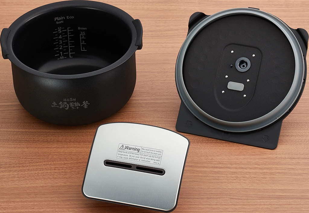 Nồi cơm điện tử cao tần áp suất 1,8L Tiger JPK - W18W-Japan