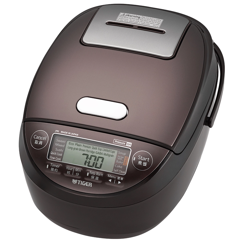 Nồi cơm điện tử cao tần áp suất 1L Tiger JPK - W10W-Japan
