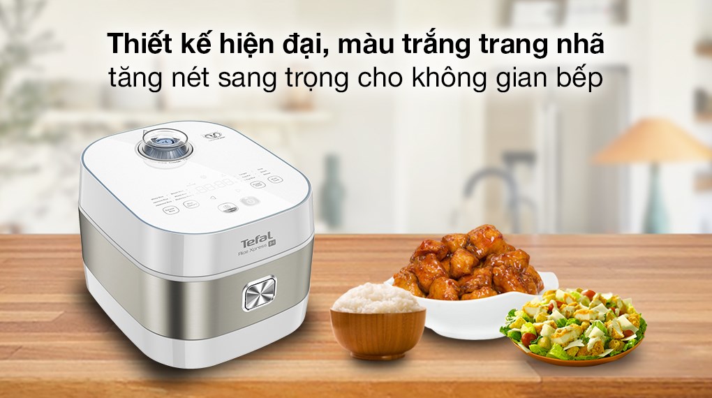 Nồi cơm điện tử cao tần lòng niêu 1.5L Tefal RK762168