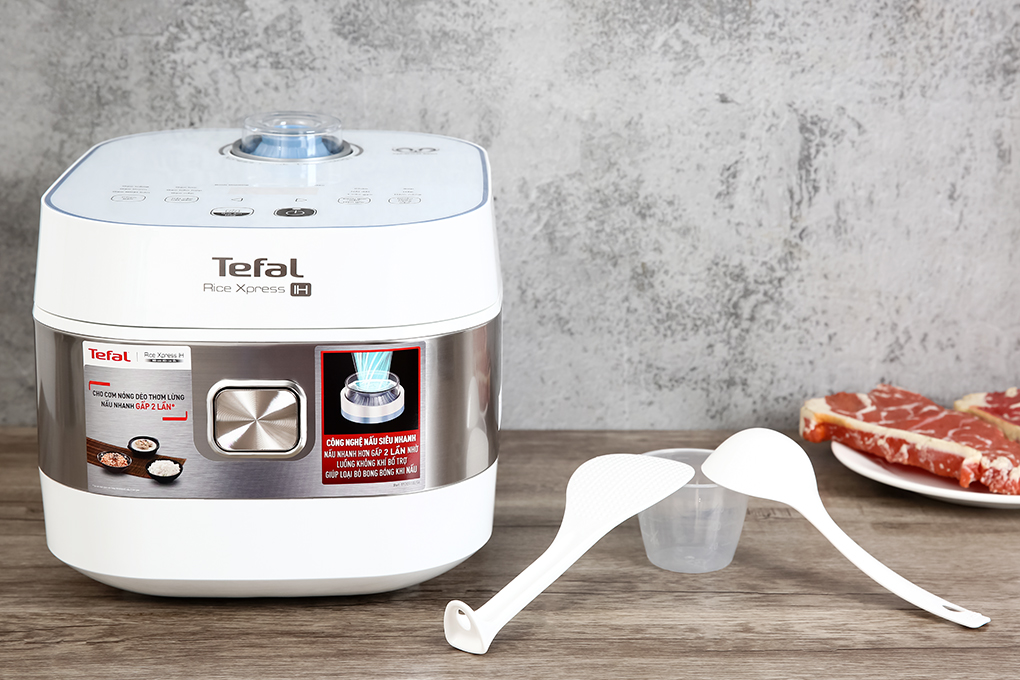 Nồi cơm điện tử cao tần lòng niêu 1.5L Tefal RK762168