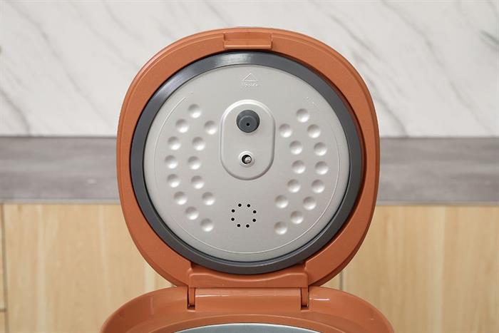 Nồi cơm điện tử mini 0,7L Tefal POP RK5352Y0-cam đất