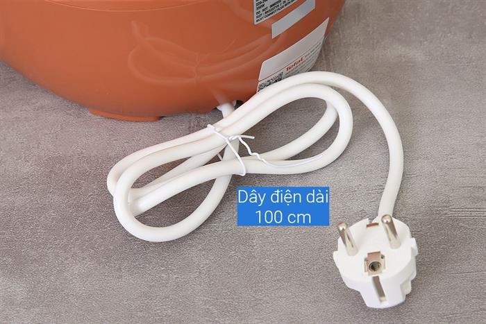 Nồi cơm điện tử mini 0,7L Tefal POP RK5352Y0-cam đất