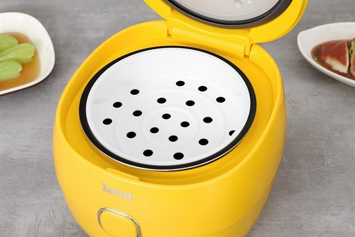 Nồi cơm điện tử mini 0,7L Tefal POP RK5352Y0-vàng