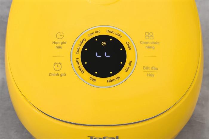 Nồi cơm điện tử mini 0,7L Tefal POP RK5352Y0-vàng