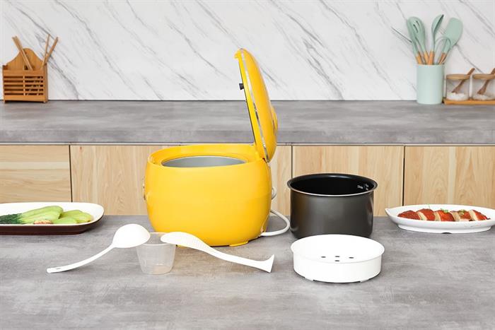 Nồi cơm điện tử mini 0,7L Tefal POP RK5352Y0-vàng