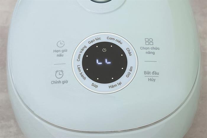 Nồi cơm điện tử mini 0,7L Tefal POP RK5352Y0-xanh