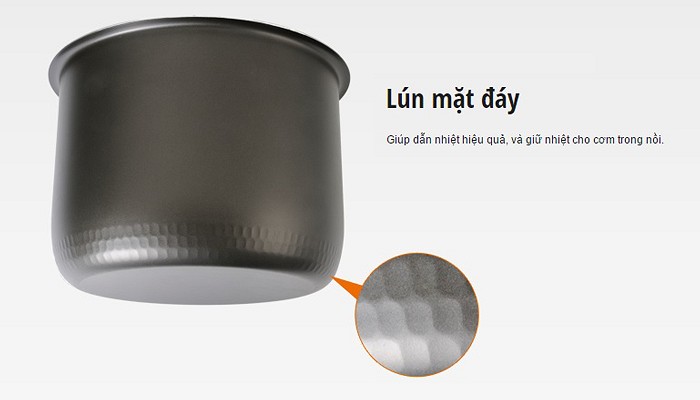 Nồi cơm điện tử Panasonic 1L SR-ZE105WRAM