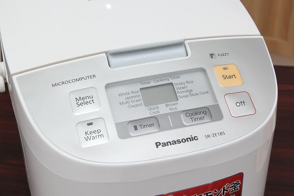 Nồi cơm điện tử Panasonic SR-ZE185WRA - 1.8L