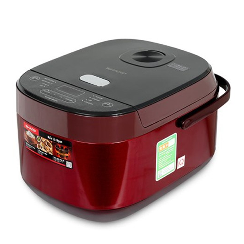 Nồi cơm điện tử Sharp 1.8 lít KS-COM194EV-RD