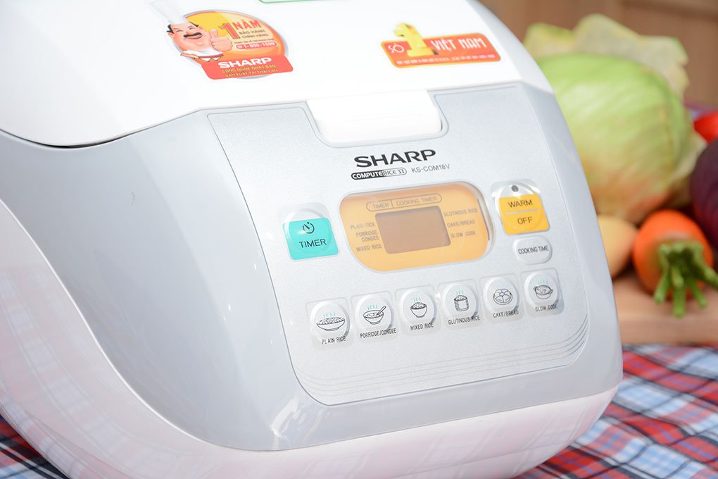 Nồi cơm điện tử Sharp KS-COM18V