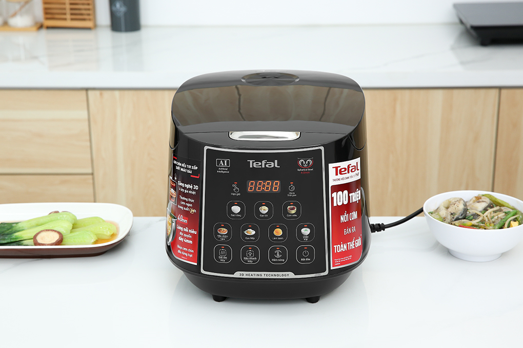 Nồi cơm điện tử Tefal EasyRice Max RK737868 1.8L