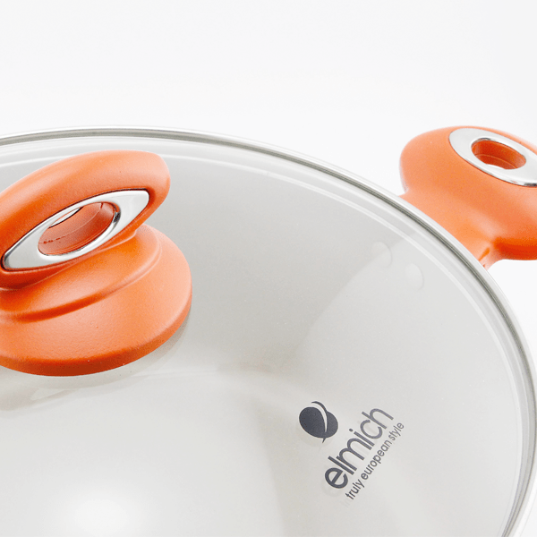 Nồi đáy từ vung kính 16cm Elmich EIV-63016CECG