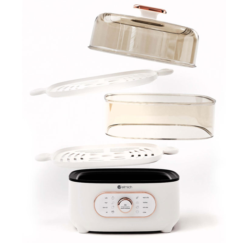 Nồi hấp điện 2 tầng Elmich EDA-2111