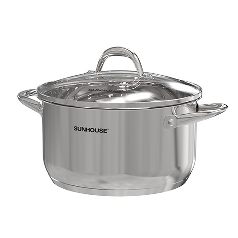 Nồi Inox 3 đáy Sunhouse SHG301-28