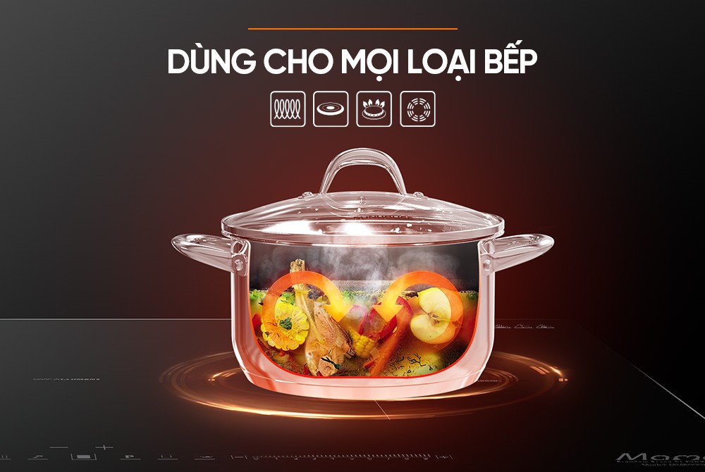 Nồi Inox 3 đáy Sunhouse SHG301-30