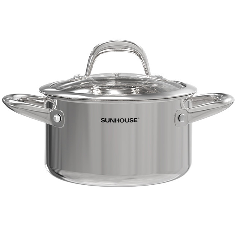 Nồi Inox 304 đáy liền Sunhouse SHG706-18
