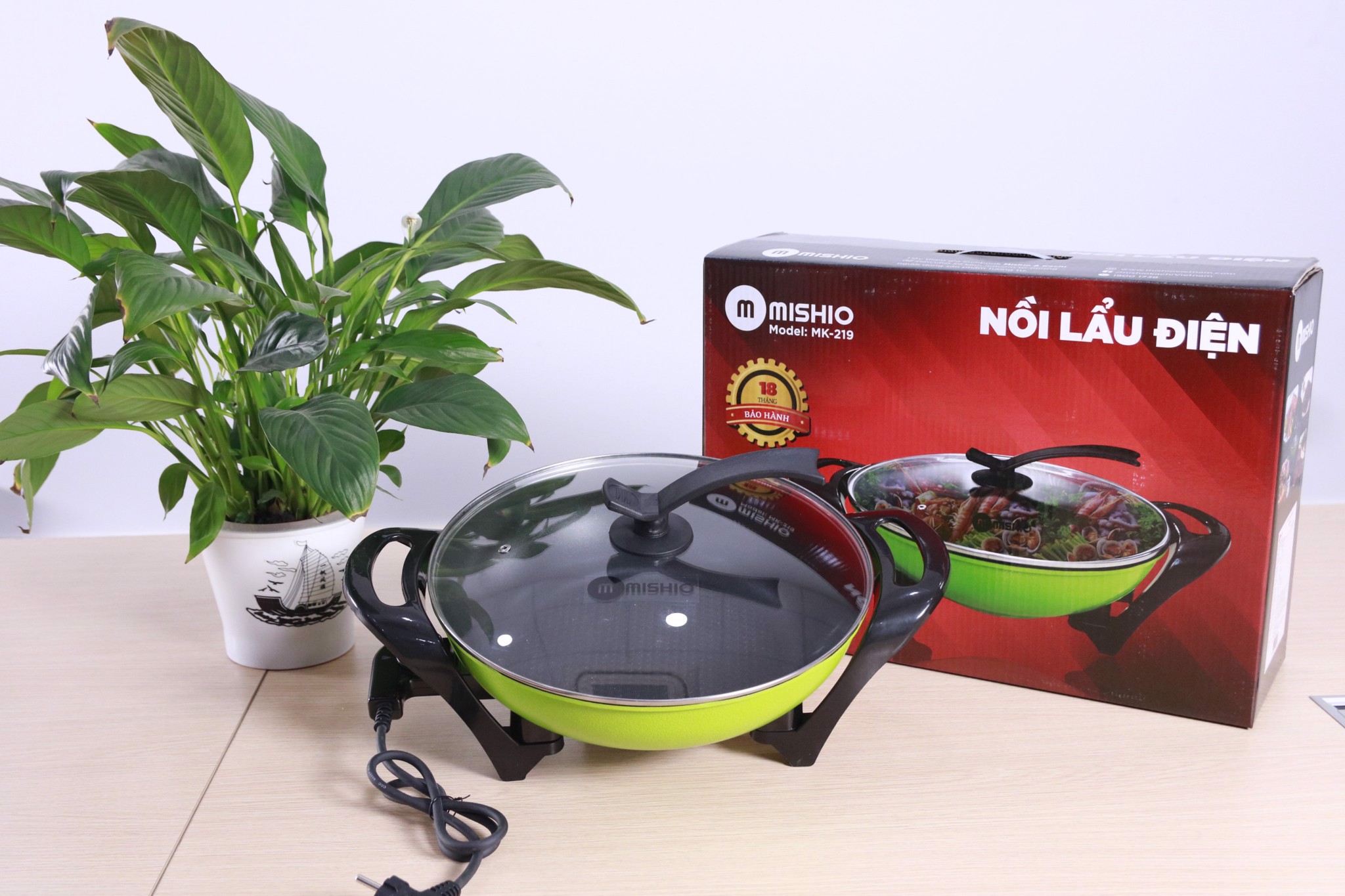 Nồi lẩu điện Mishio MK-219