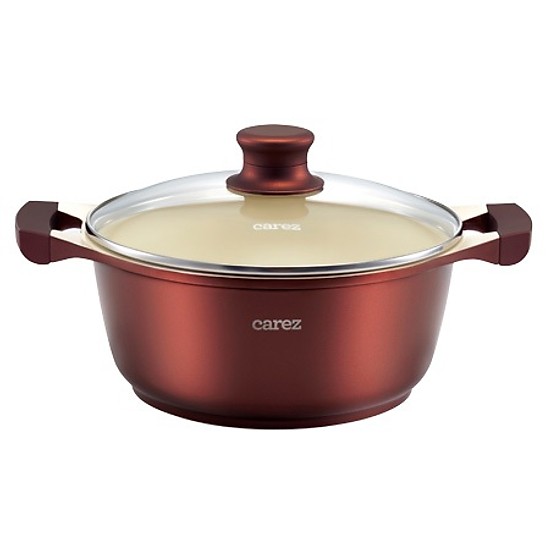 Nồi lẩu đúc phủ gốm Carez CPC265DI-26