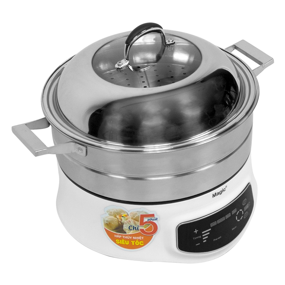 Nồi lẩu hấp thủy nhiệt đa năng Magic A-67