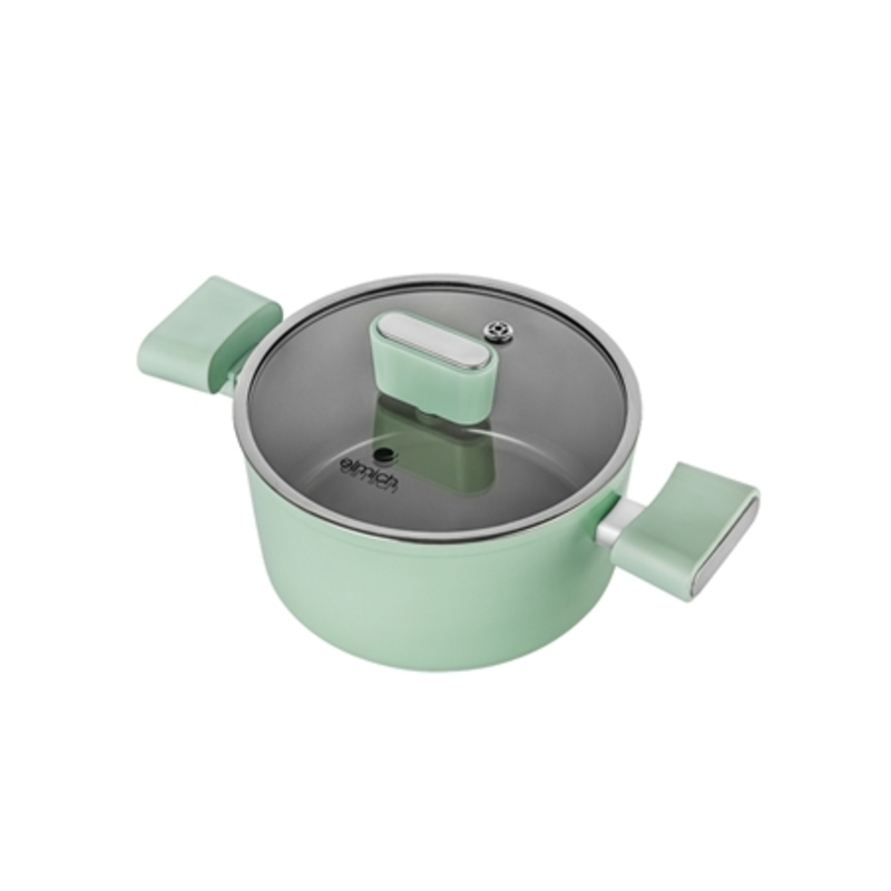 Nồi men sứ Elmich Hera II 24cm EL-5203GY24