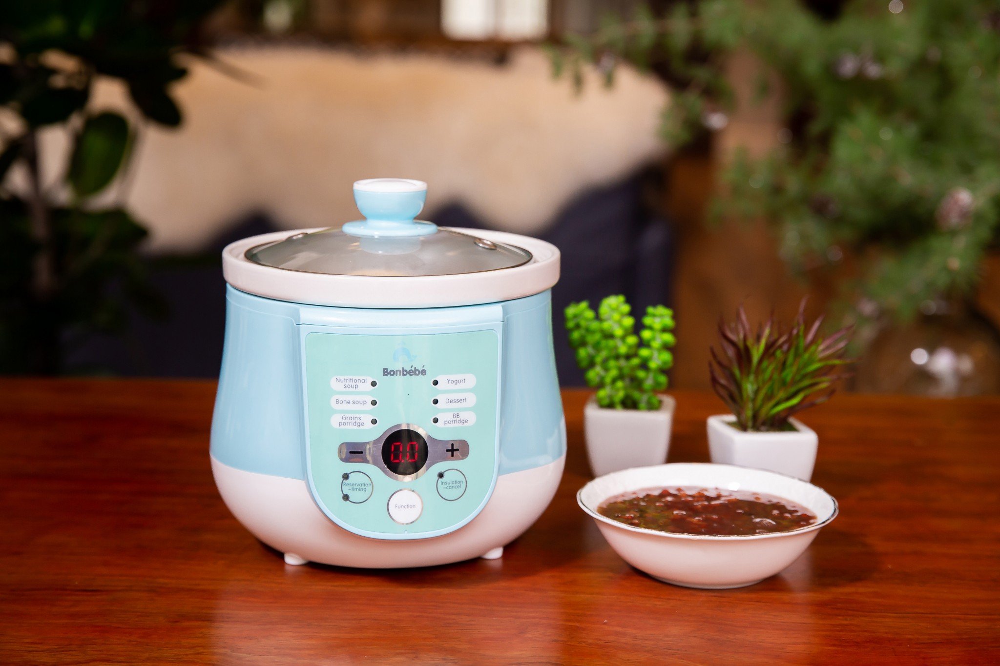 Nồi nấu chậm hẹn giờ Bonbébé BB-08