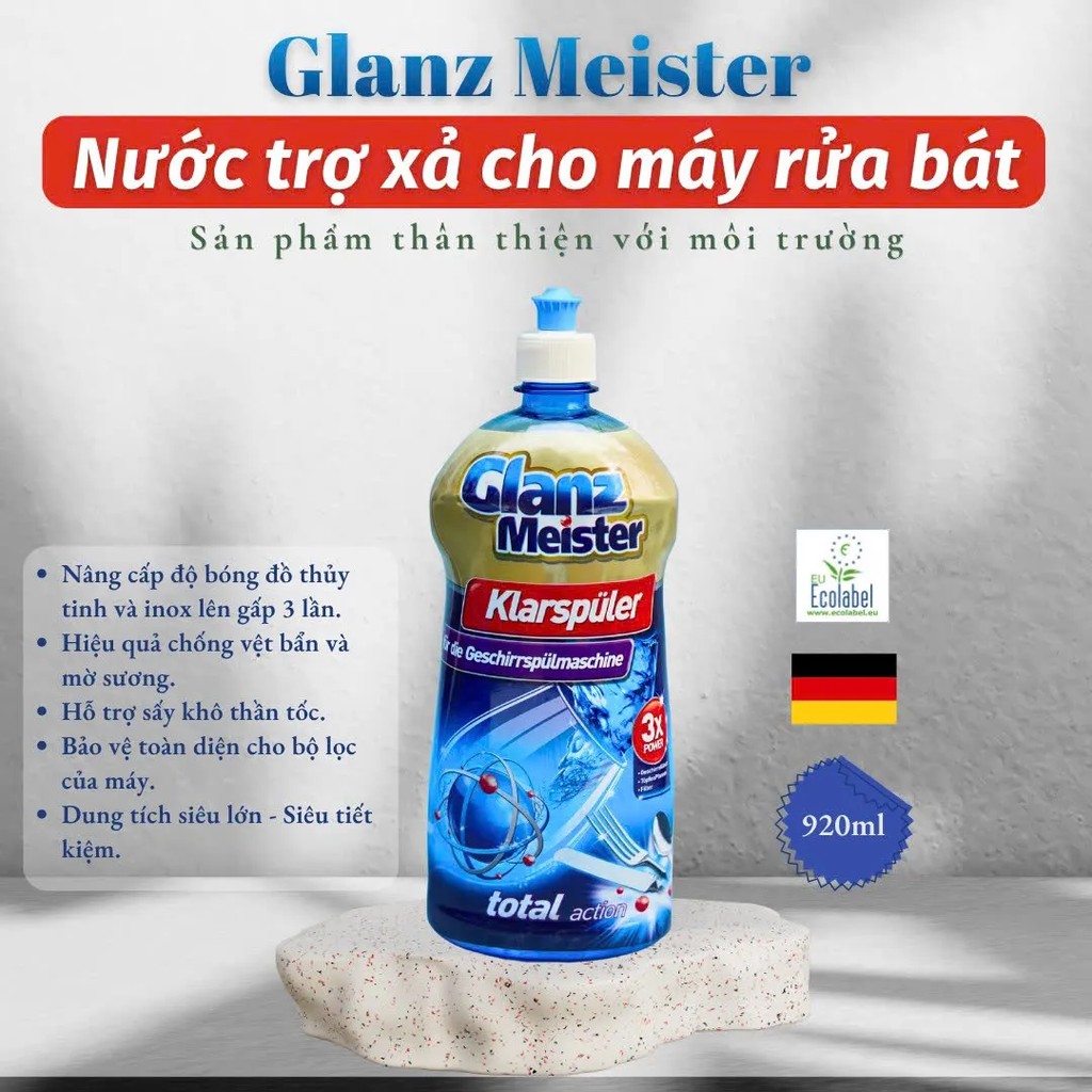 Nước làm bóng Glanz Meister chai 920ml