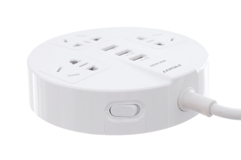 Ổ cắm điện Pisen KY-33(EP) ( 3xAC , 3xUSB )