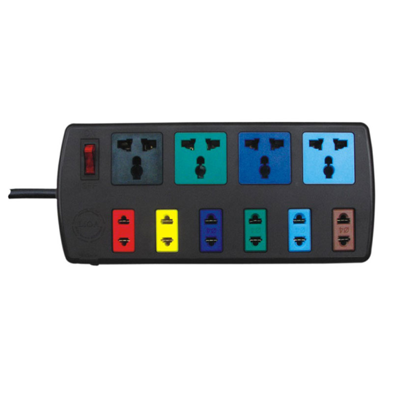 Ổ cắm Lioa 4D6SN dây 5mx2 2200w có công tắc