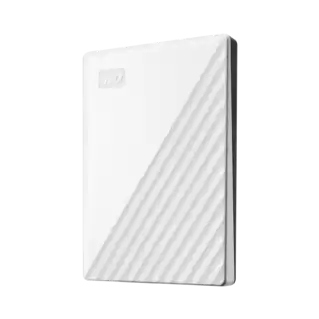 Ổ cứng gắn ngoài WD My Passport 2.5'' 1TB USB3.2 - WDBYVG0010BWT-WESN, màu trắng